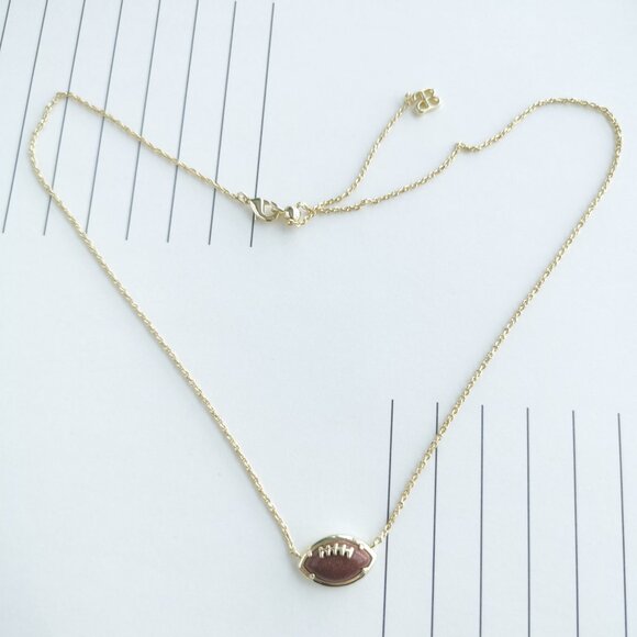 Alicia Bonnie Football Necklace - Picture 3 of 4